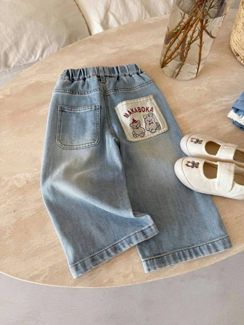 【原创设计品牌】ydd&kids 9326春季新品儿童女童牛仔裤韩版牛仔裤