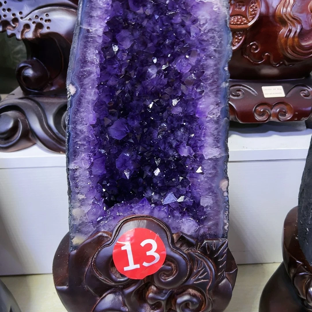 大型摆件（非配饰）未镶嵌紫晶晶