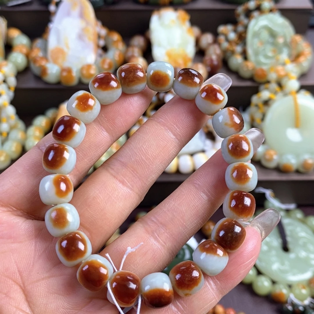 透闪石质玉未镶嵌手串