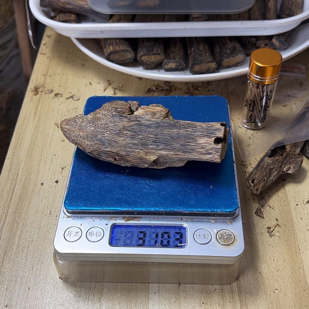 香料绿奇楠乌身圆叶虫漏31克