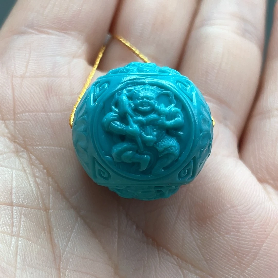 未镶嵌绿松石颈饰