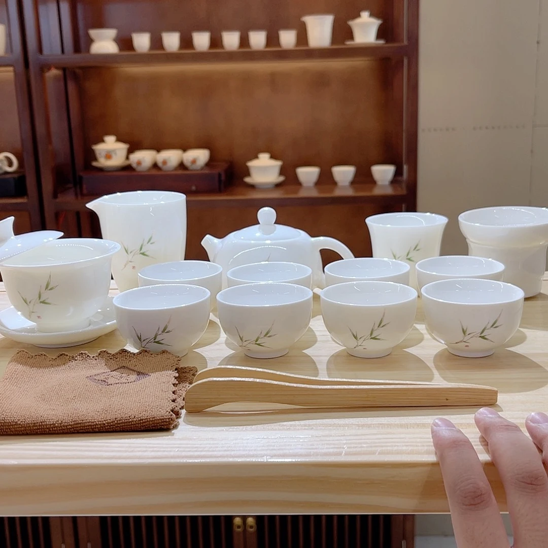 瓷片羊脂玉瓷羊脂玉瓷