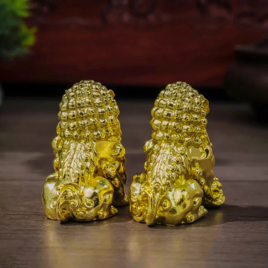 北京狮宫门狮铜器工艺品摆件