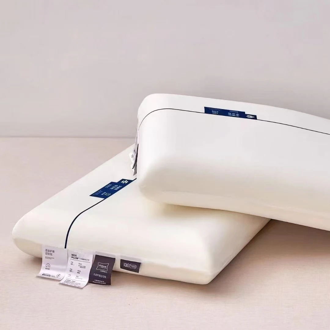 青少年头枕护颈纤维枕酒店慢回弹防螨高弹柔软1人学生成人