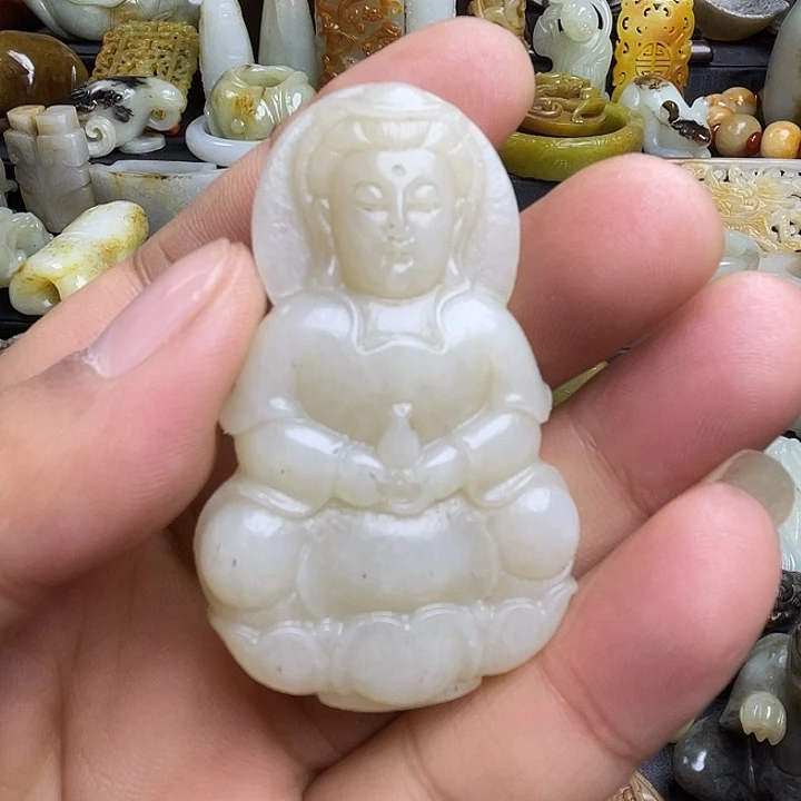颈饰未镶嵌和田玉