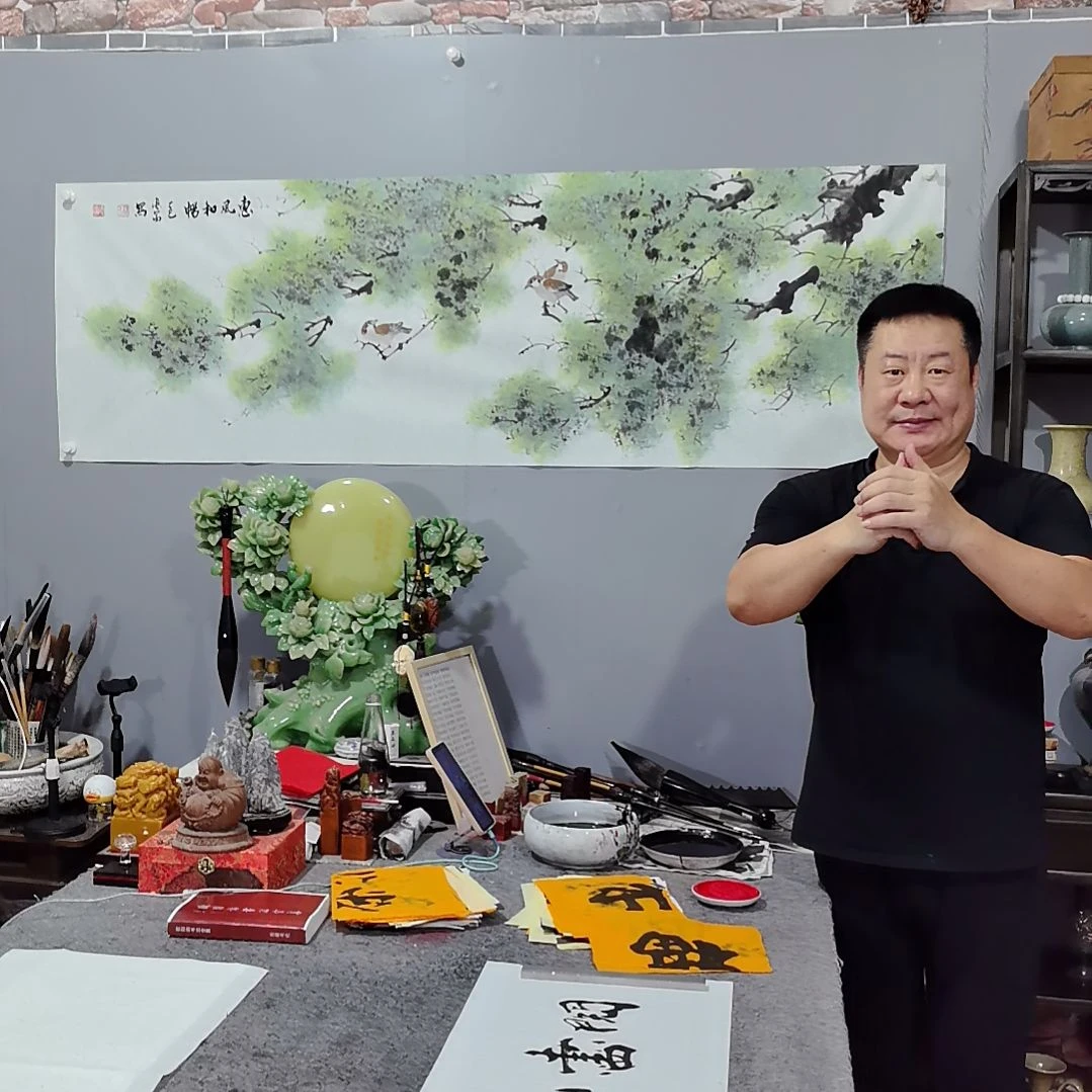 什***么国画杨德富老师国画作品
