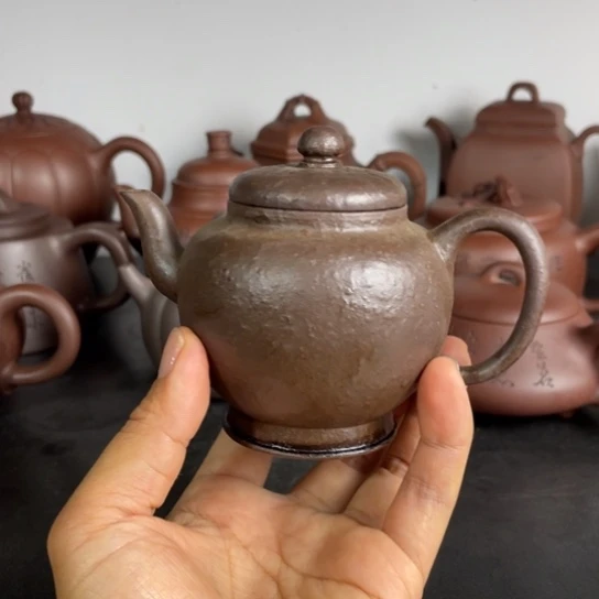茶壶紫砂蟹*钱在哪买高仿