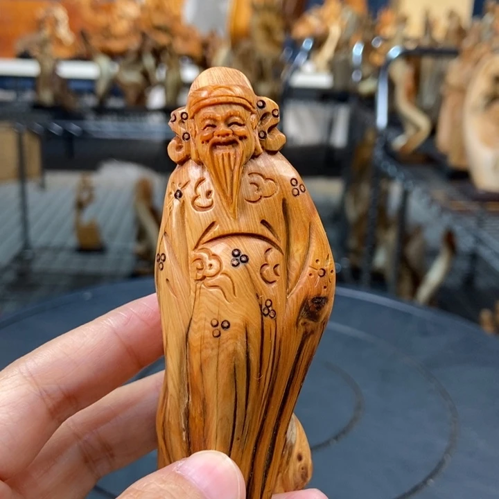 柏木（崖柏）手把件