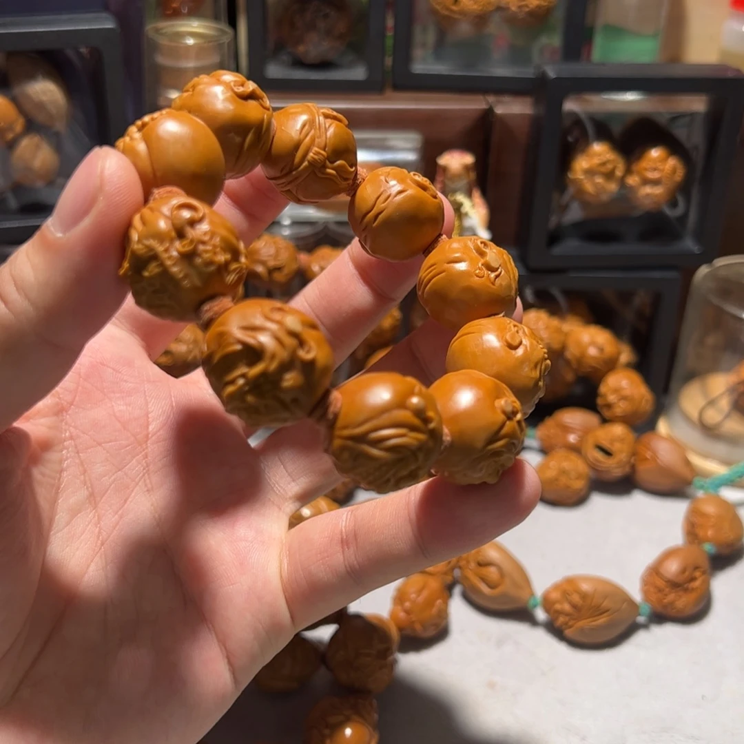 用***8手串/手链橄榄核手工四代恶僧