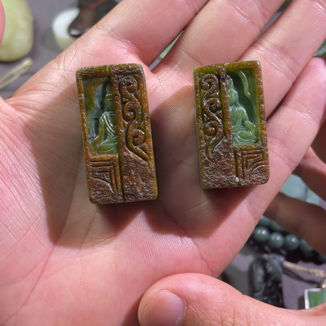 颈饰未镶嵌和田玉五**肉