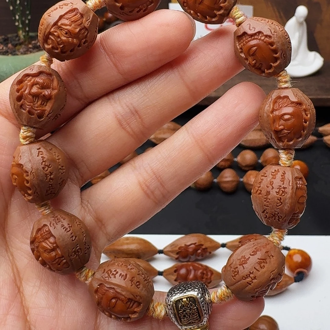 手串/手链橄榄核1.45铁核，心经一念