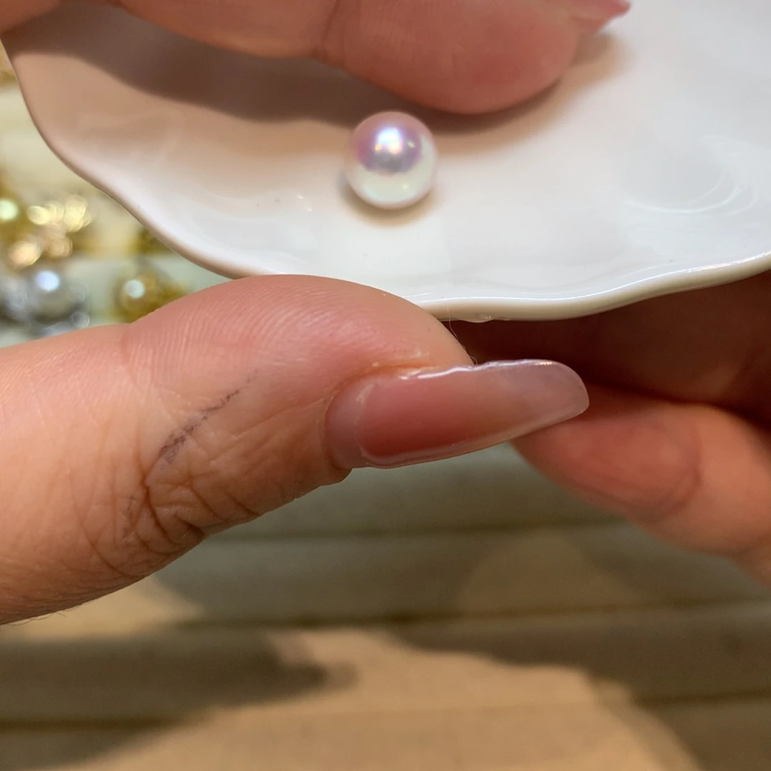 海水珍珠颈饰14K金镶嵌