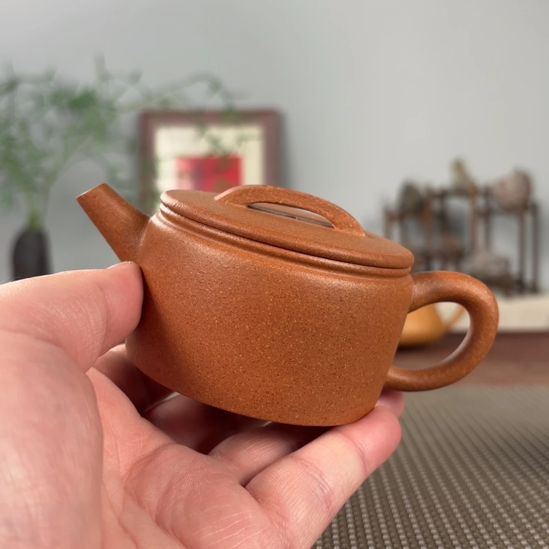茶壶紫砂微瑕黄龙山原矿紫砂壶