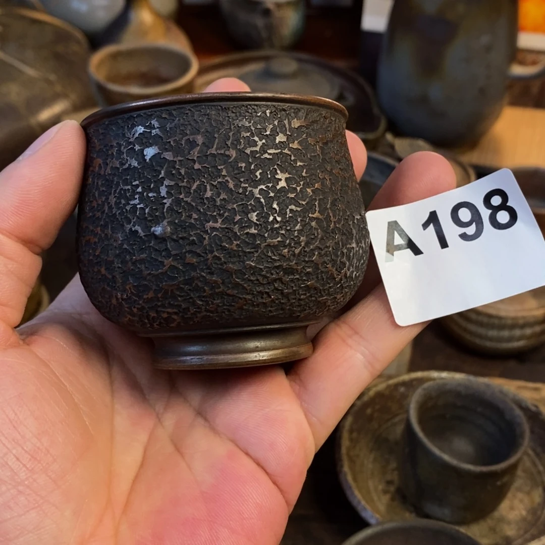 备前烧柴烧茶具藤原乐山