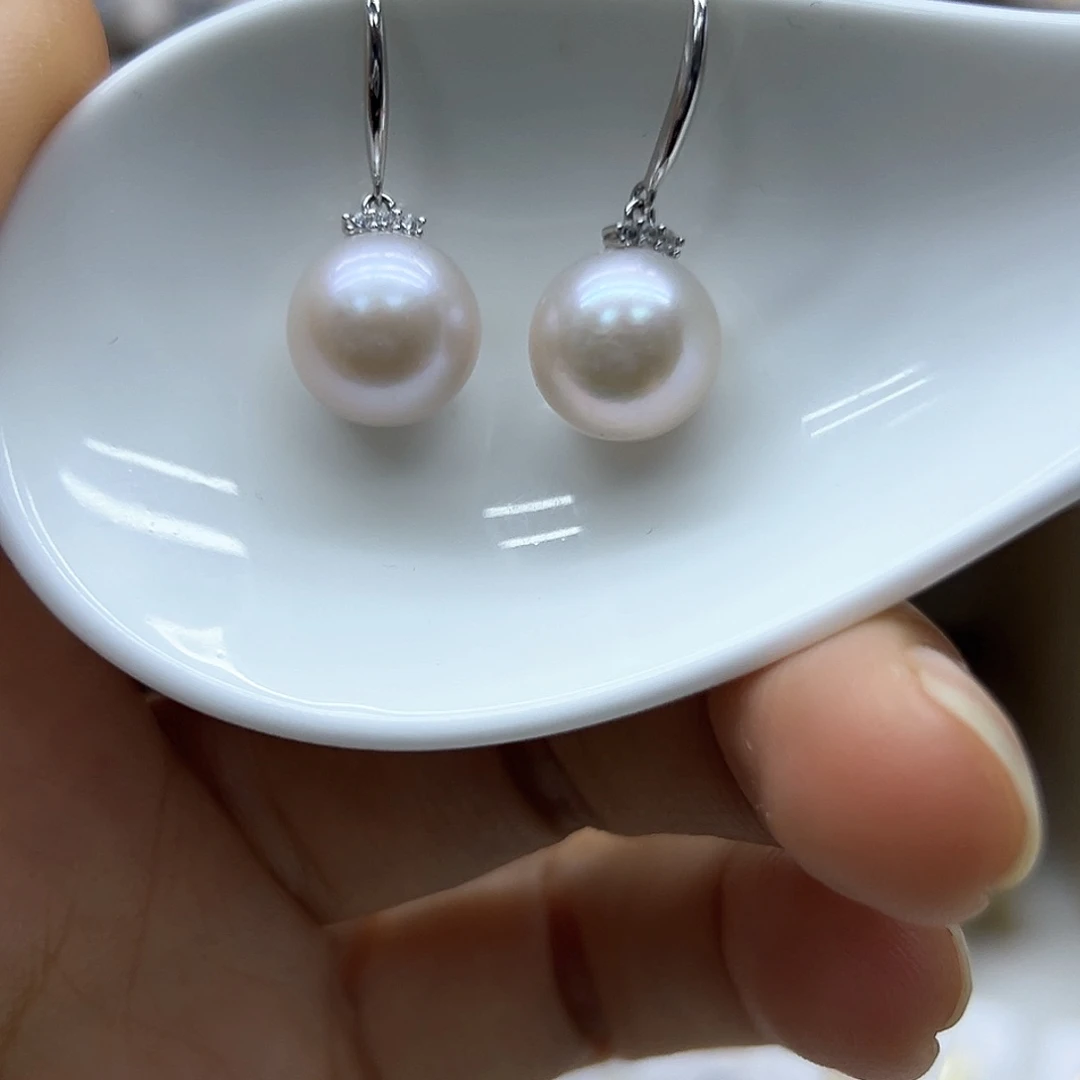 淡水珍珠银S925镶嵌颈饰3