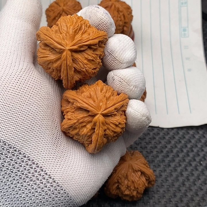 手串/手链核桃拼接白狮子19