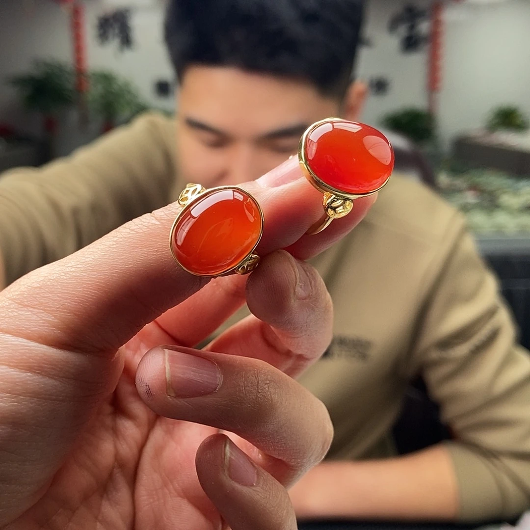 玛瑙/玉髓颜色多样性发拍一发一未镶嵌