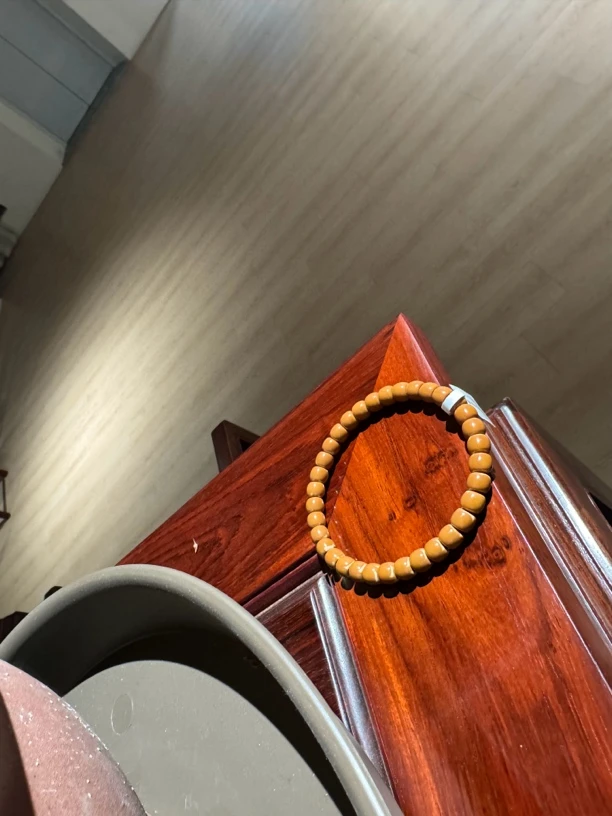 而已文玩  老挝核尖6.8mm老型手串 而已出品