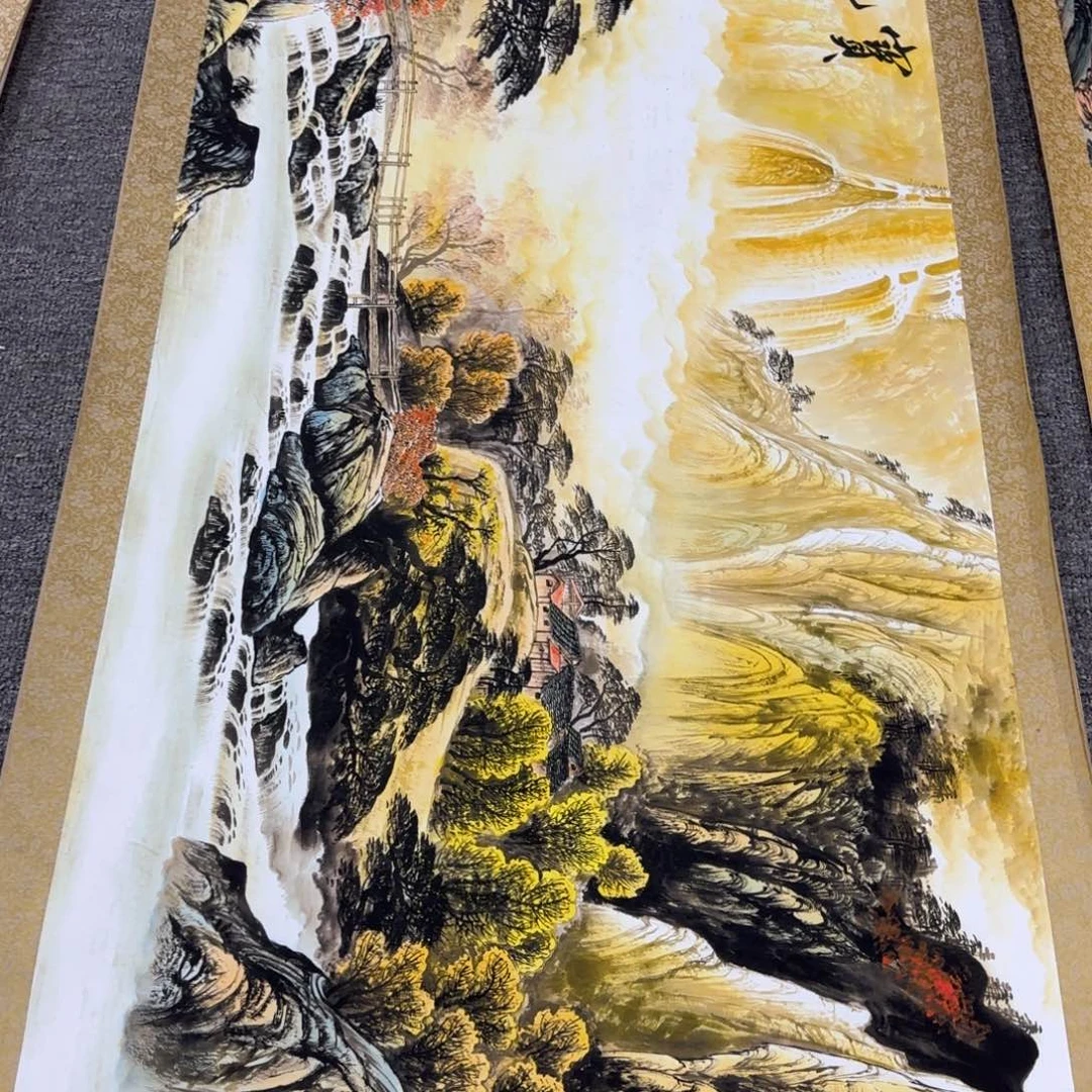 QC原创横山水作品！带证书！限购一单