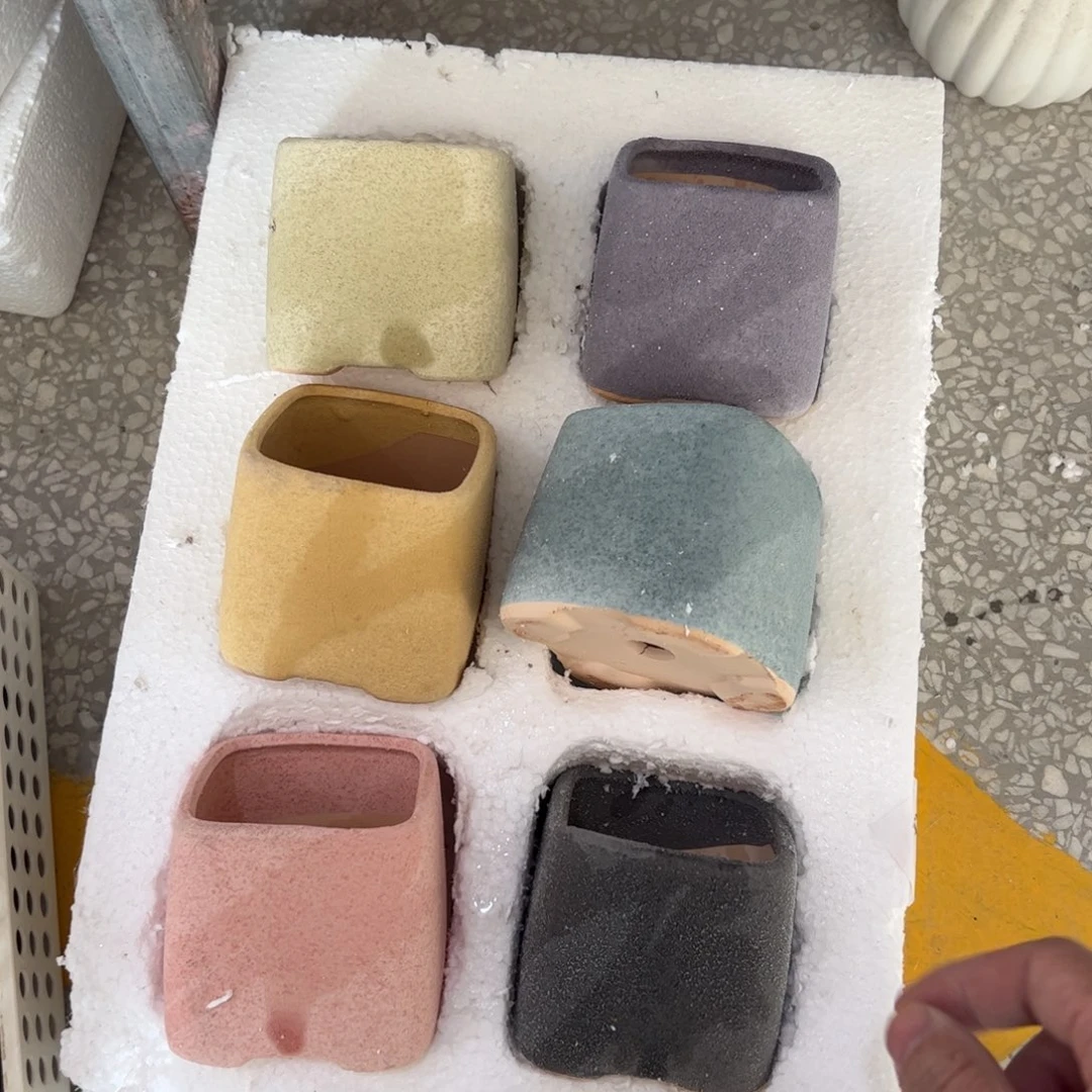 陶瓷陶瓷多肉花盆@@4