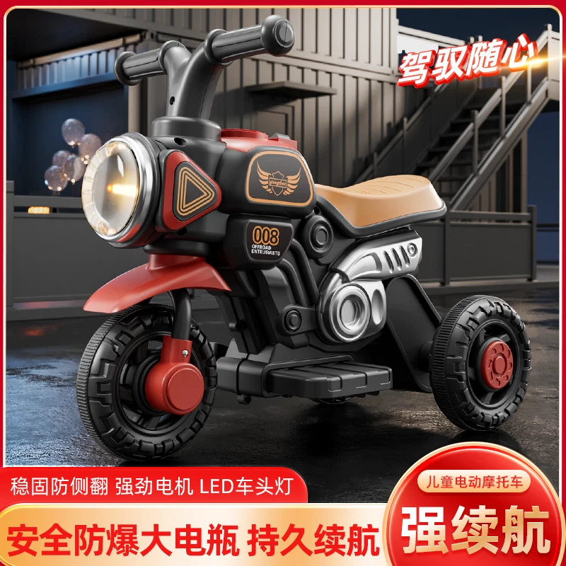 新款儿童滑行/电动款三轮童车