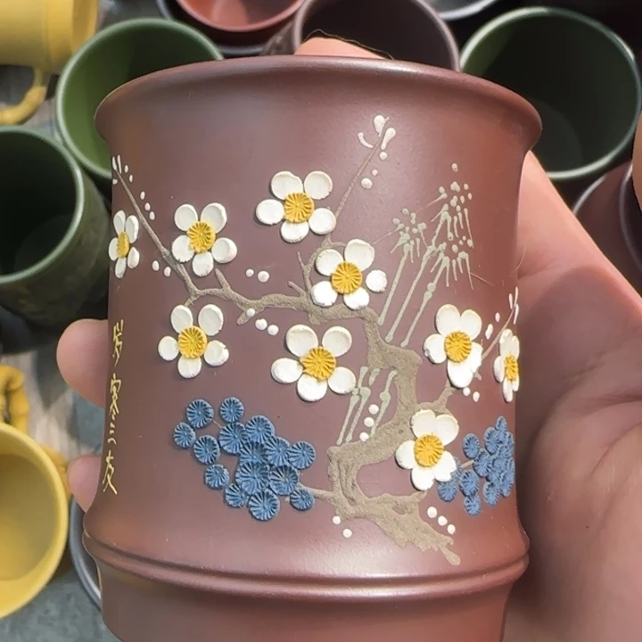 茶杯紫砂全手工制作工艺