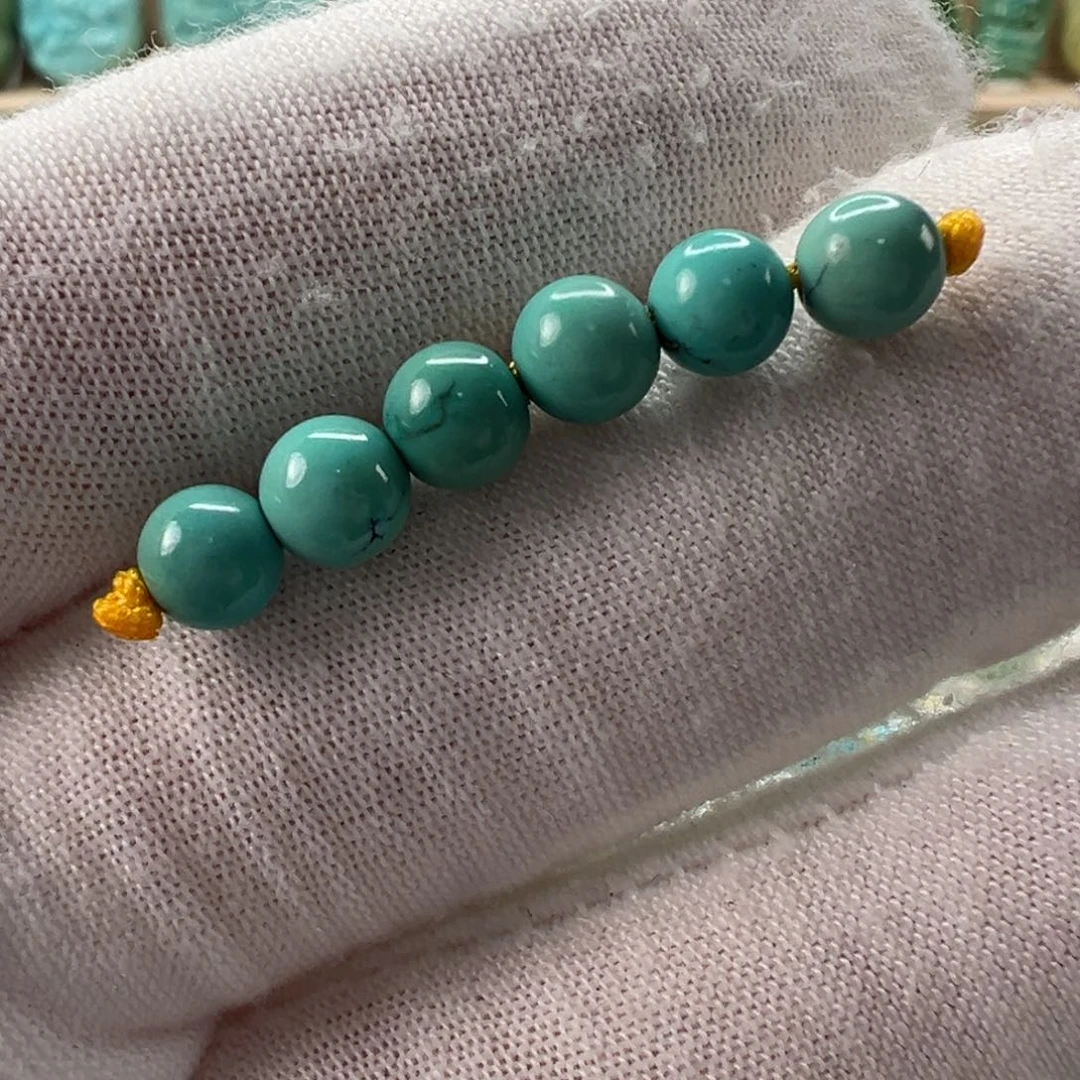 未镶嵌绿松石配饰5.6mm