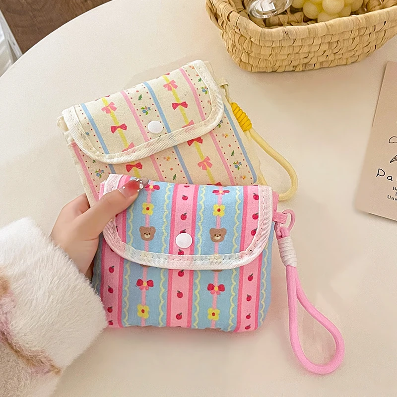 可爱姨妈巾收纳包月事包便携小杂物学生收纳袋卫生巾随身包迷你包