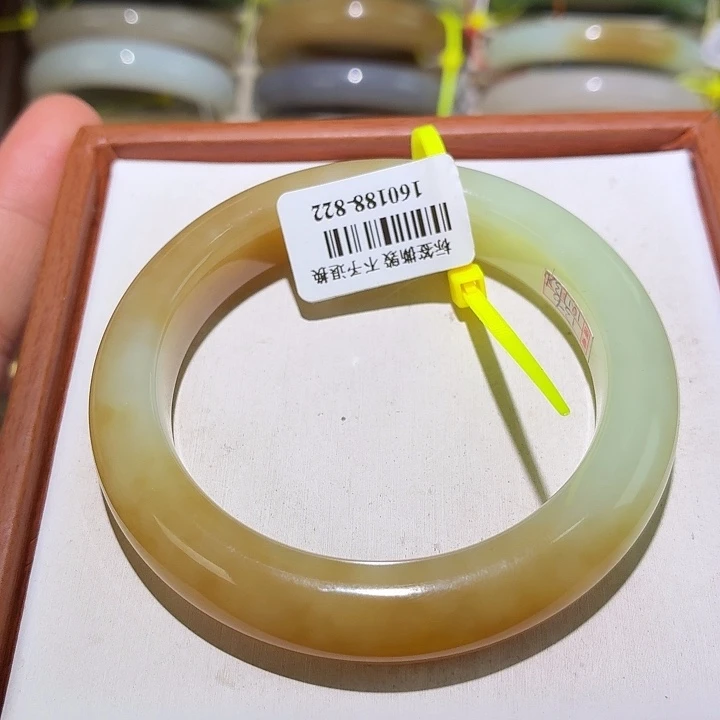 和田玉未镶嵌手镯和田玉5354