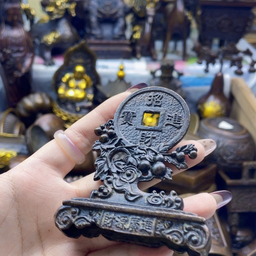 铜器工艺品办公室摆件