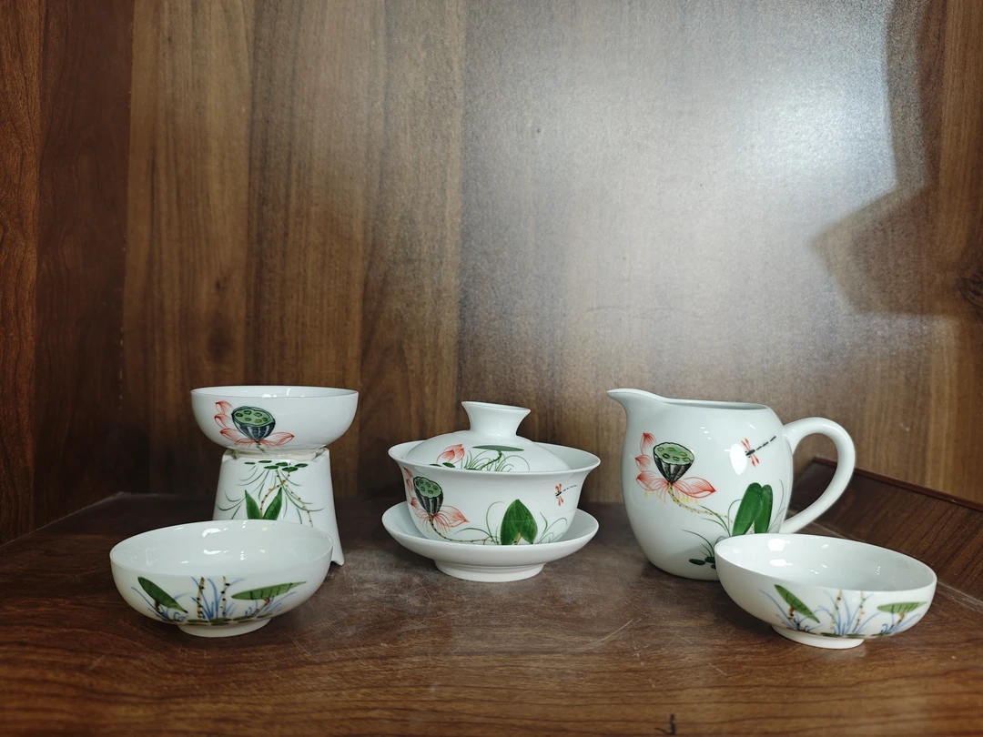 B379景德镇制陶瓷五件套
