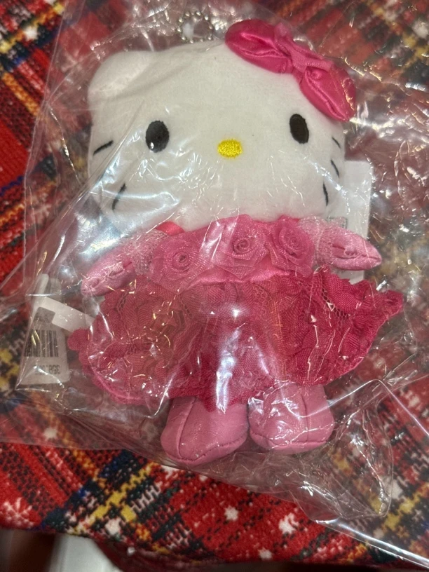 R宝专拍蔷薇裙kitty挂件