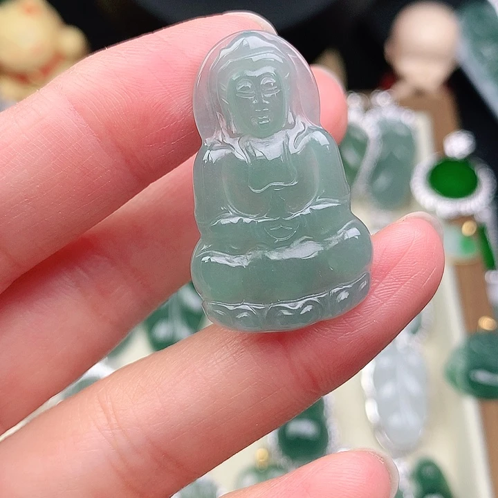 颈饰未镶嵌翡翠吊坠