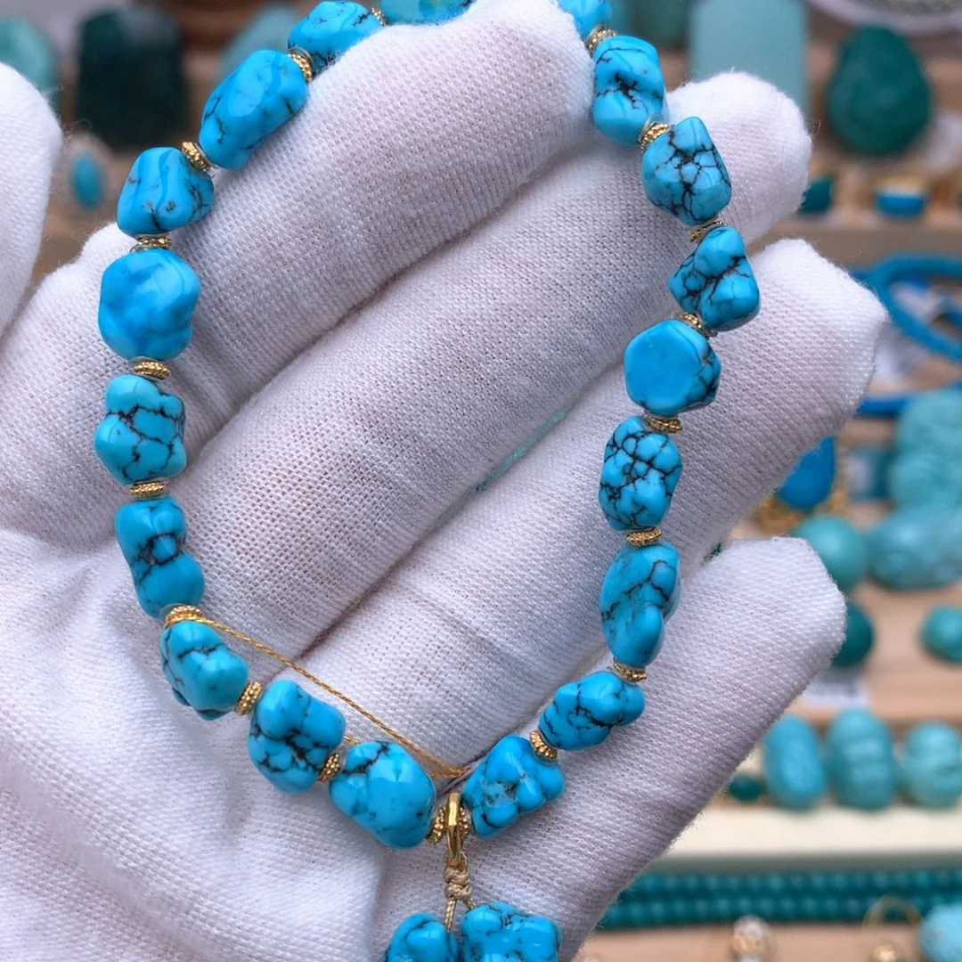 绿松石未镶嵌珠宝奇石