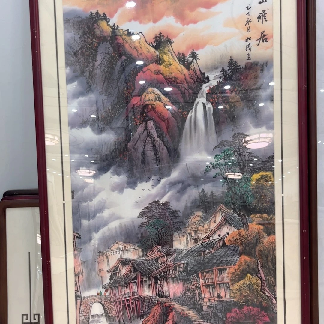 国画纯手绘构图随机发