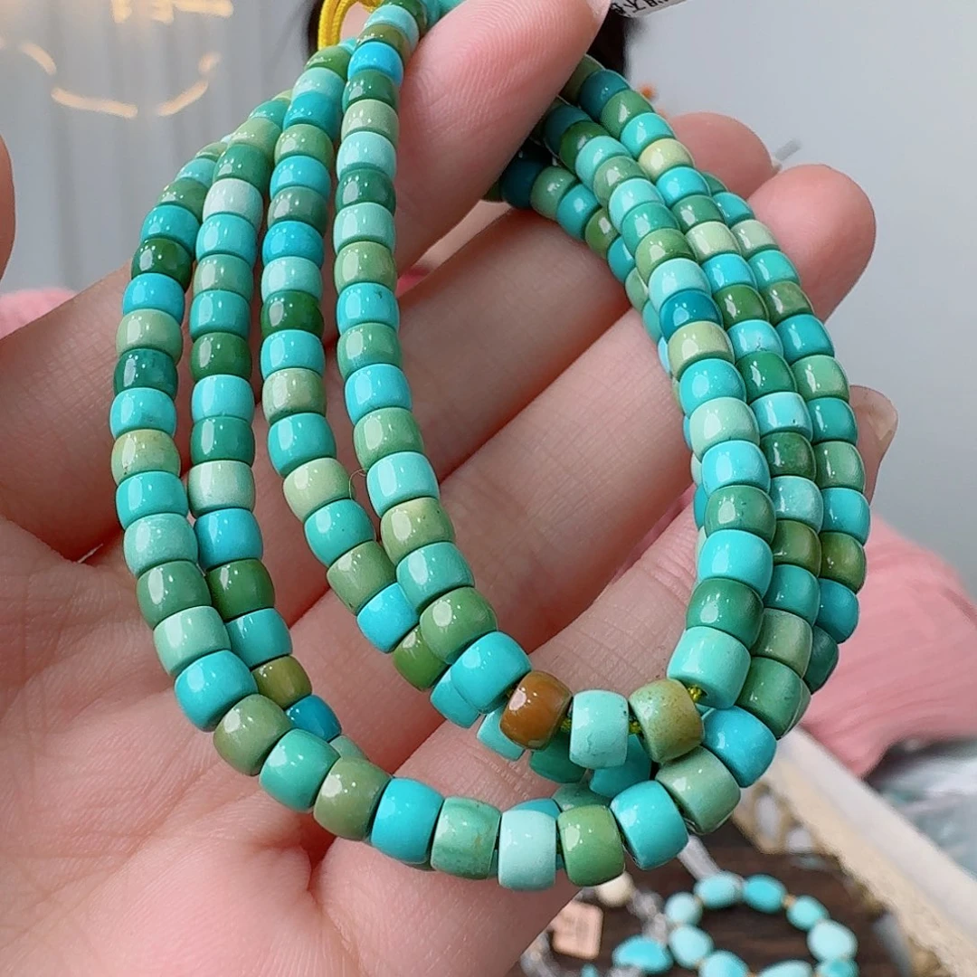 颖***绿松石未镶嵌珠宝奇石