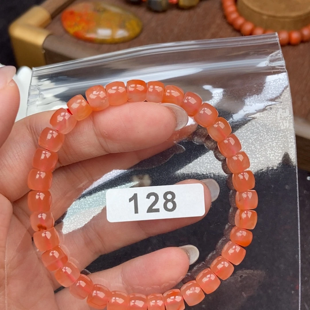 南红玛瑙未镶嵌手串