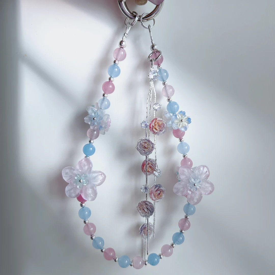 1号原创轻奢手机链短款可爱ins女款防丢