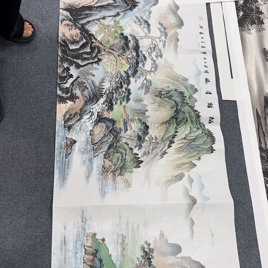 国画XD精品国画作品单幅任发