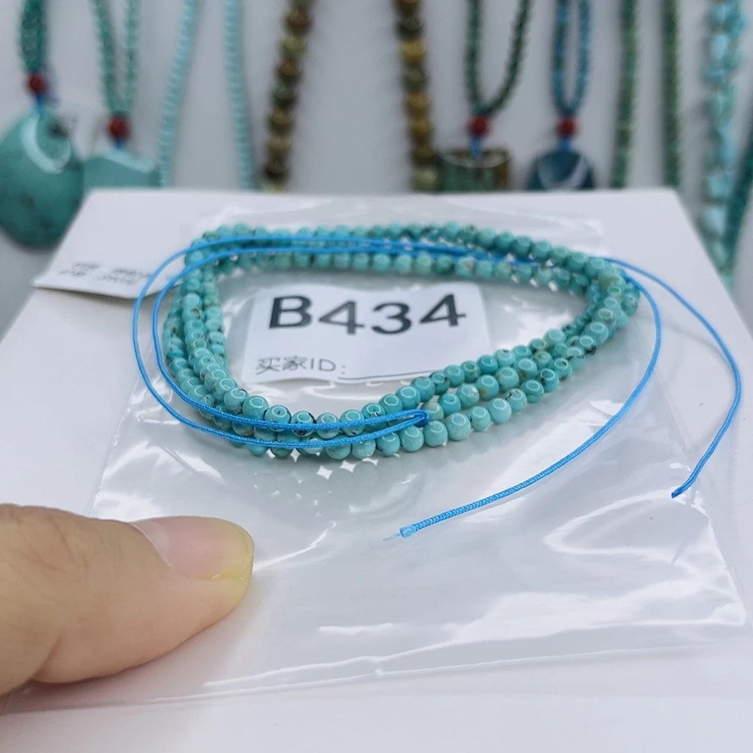 绿松石未镶嵌颈饰