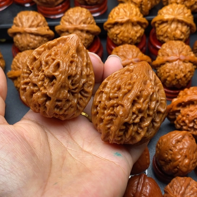 【闪购商品】文玩核桃把件43鸡心