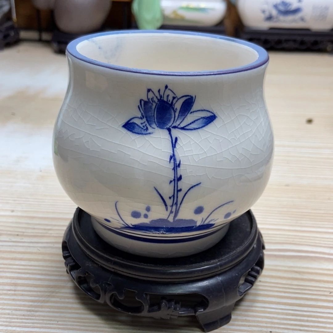 瓷片陶瓷花盆陶瓷艺术