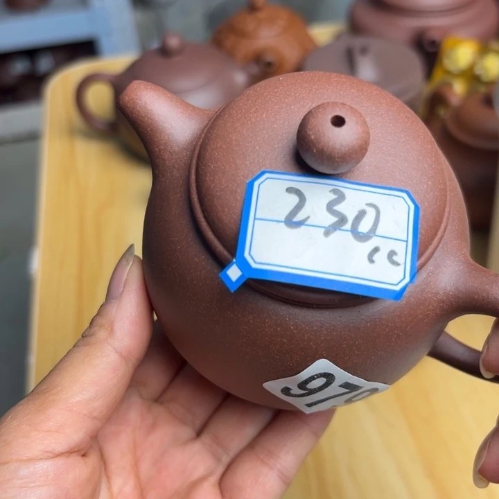 紫砂茶壶紫泥瑕疵230