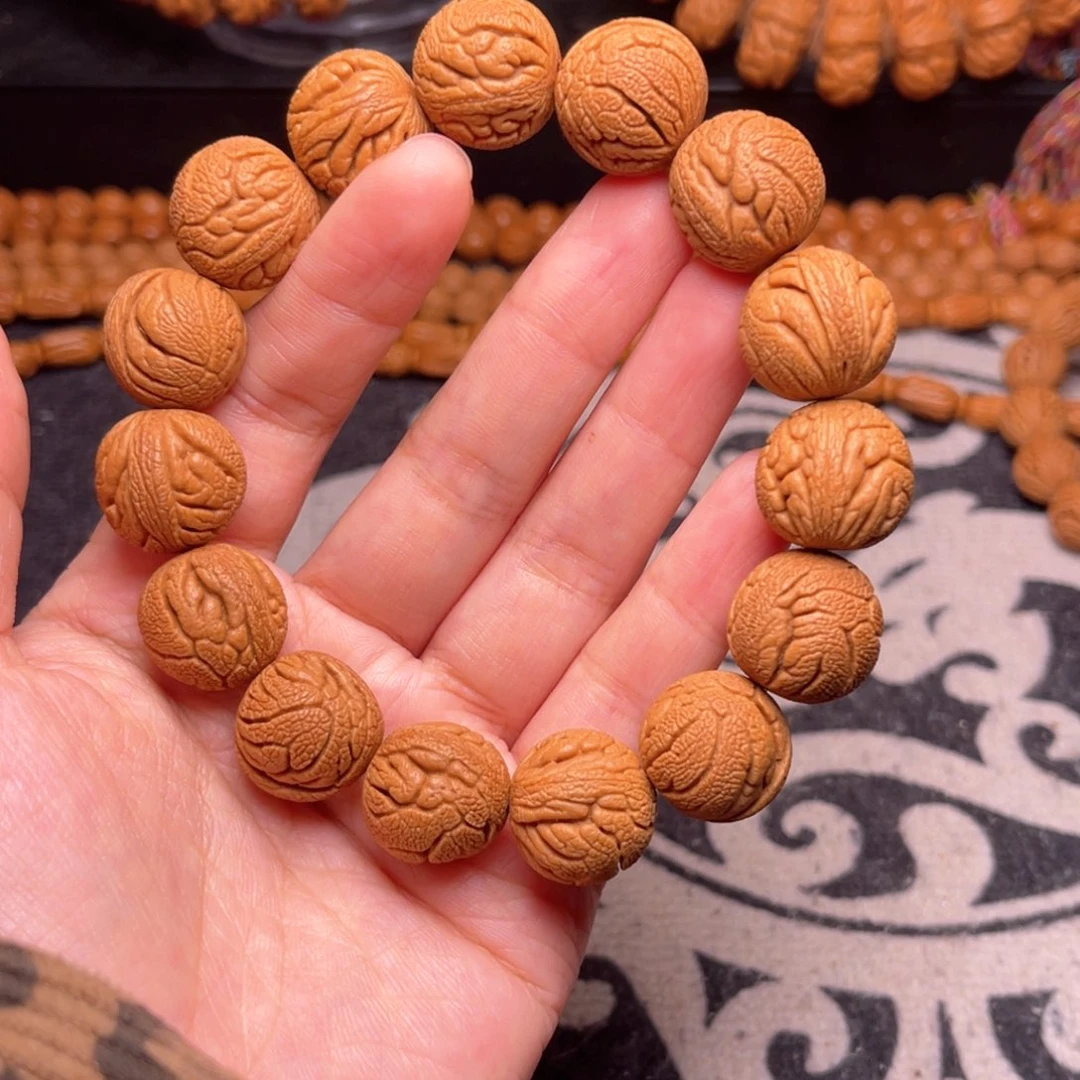 手串桃核龙纹龙珠17