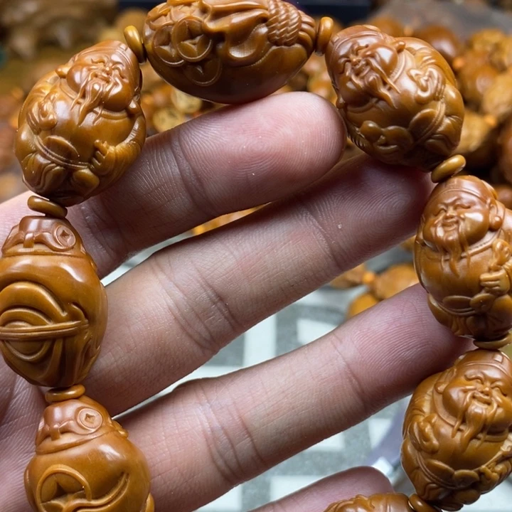 手串/手链橄榄核橄榄核雕工艺手串