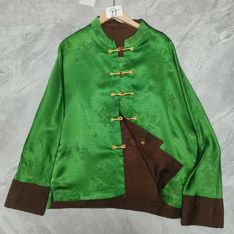 (老料香云纱双面穿)新中式国风女