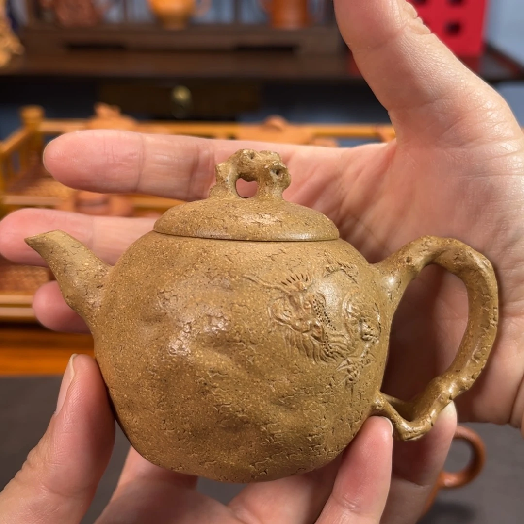 迟***主茶壶紫砂宜兴紫砂壶半手工制作