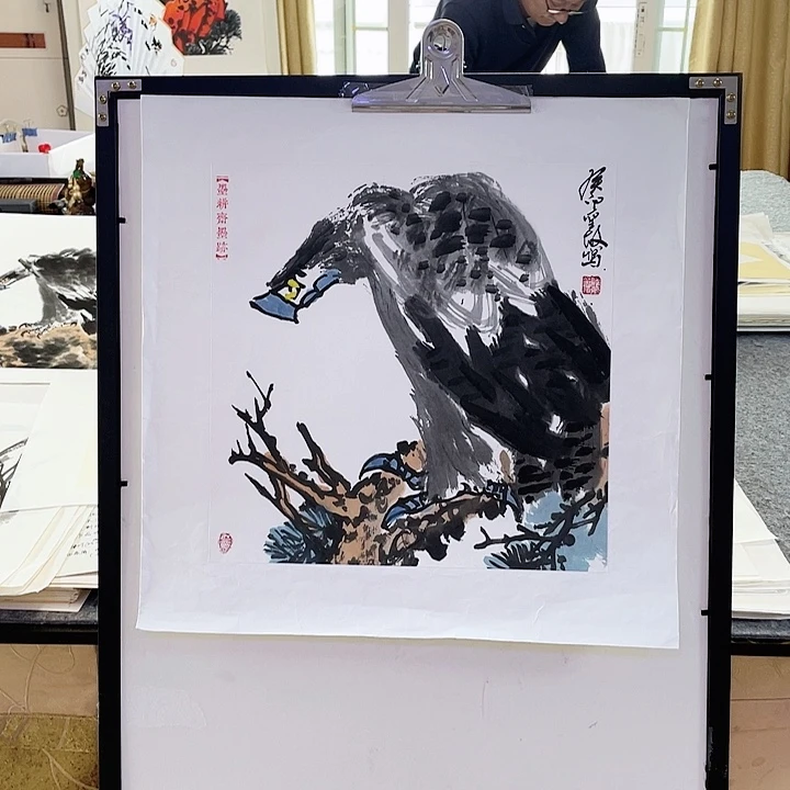 国画张圣敏先生纯手绘作品