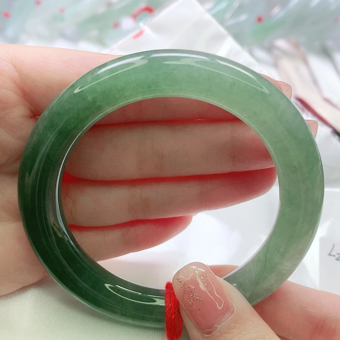 未镶嵌手镯翡翠缅甸天然A货翡翠 47