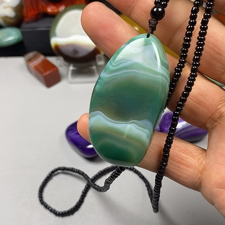 未镶嵌玛瑙/玉髓珠宝半成品